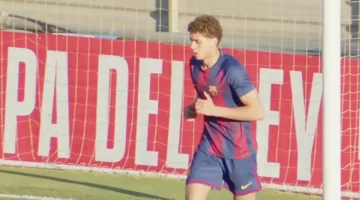 تفاصيل تشكيل شباب برشلونة أمام سي إف دام وموقف حمزة عبد الكريم